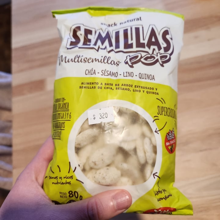 photo of Yin Yang Snack Natural Semillas Multisemillas POP shared by @morenoaye on  24 Aug 2023 - review