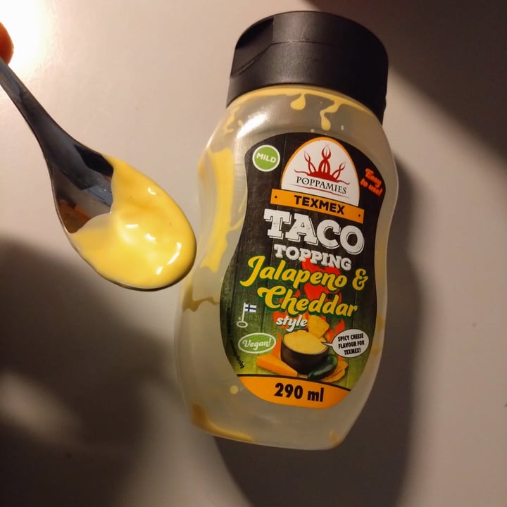 photo of Poppamies Tex Mex Taco Topping - Jalapeno & Cheddar Style shared by @from02miro on  02 Jan 2024 - review