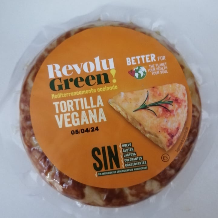 photo of Revolu Green Tortilla de patatas vegana shared by @ani16 on  26 Mar 2024 - review