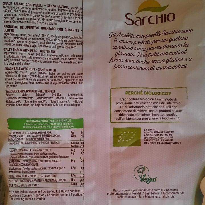 photo of Sarchio anellito con piselli shared by @yunachan on  10 Jun 2024 - review
