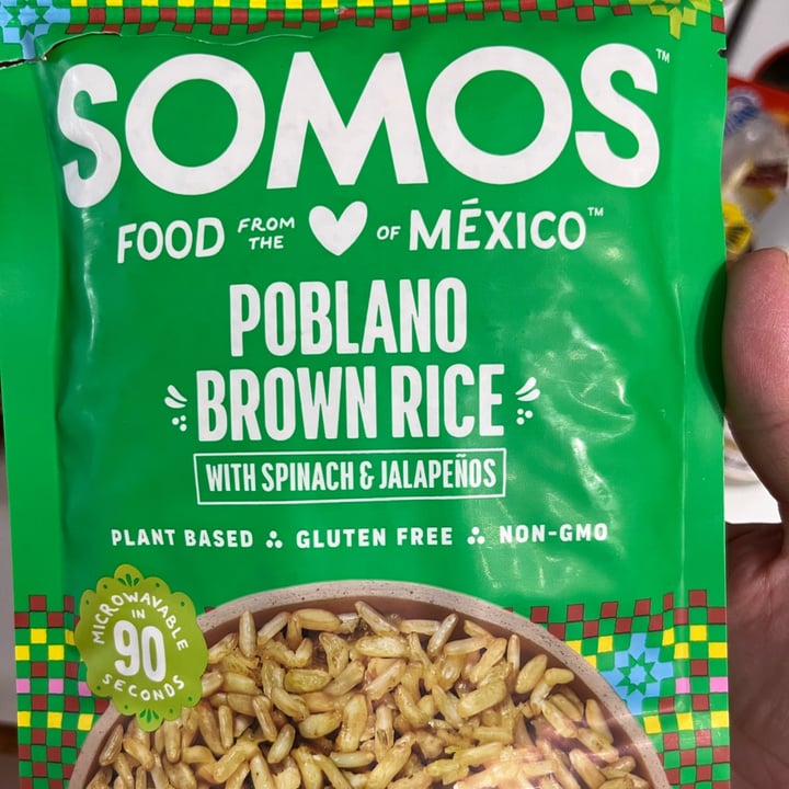 photo of SOMOS Poblano Brown Rice shared by @kristin548 on  07 May 2024 - review
