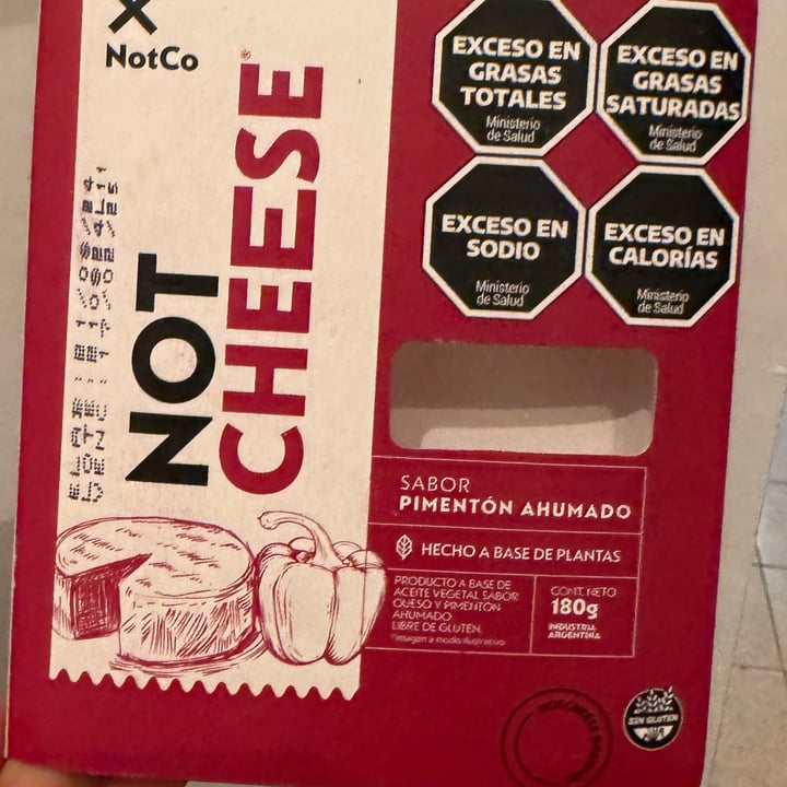 photo of Not Co Not Cheese Sabor Pimentón Ahumado shared by @aguimoreno on  20 Oct 2024 - review