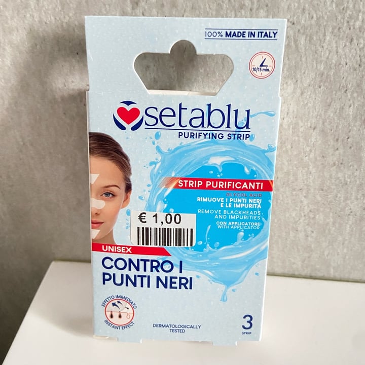 photo of Setablu strip purificanti shared by @andra25 on  01 Oct 2025 - review