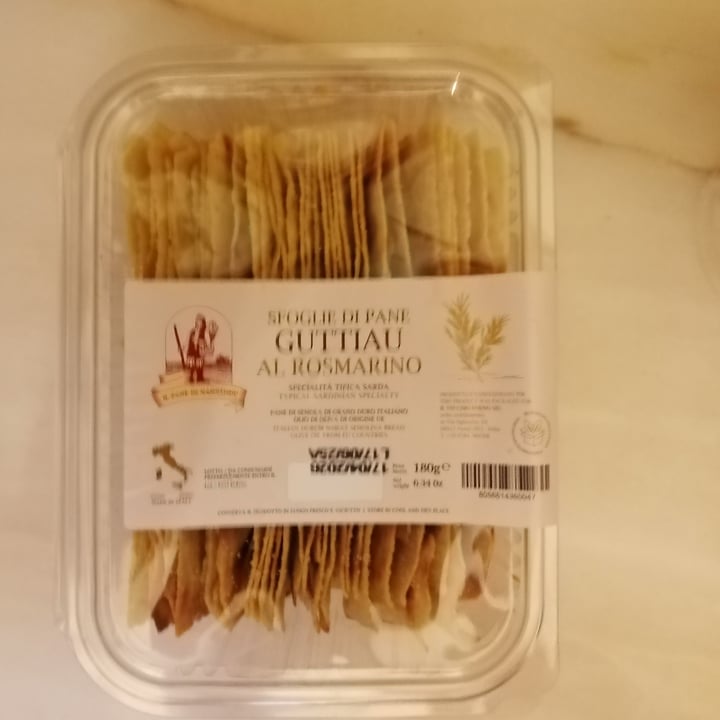 photo of il pane di nanneddu Sfoglie di pane guttiau al rosmarino shared by @laura1970 on  10 Sep 2025 - review