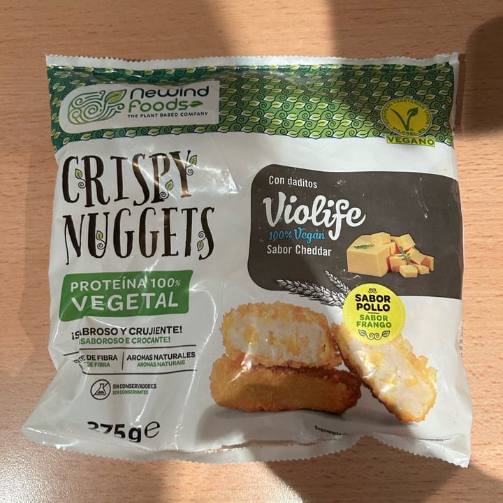 photo of Newind foods Crispy Nuggets con daditos Violife shared by @elenina on  29 Dec 2023 - review