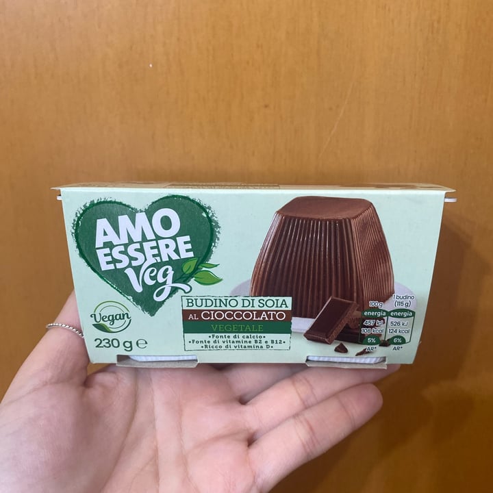 photo of Amo Essere Veg budino di soia al cioccolato shared by @nochmalbitte on  05 Jul 2025 - review