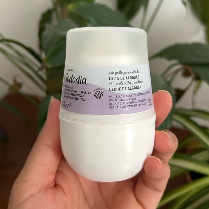 Natura Desodorante Antitranspirante roll-on leche de algodón Review