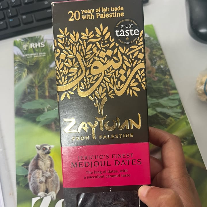 photo of Zaytoun jericho’s finest medjoul dates (250g) shared by @preshasoogrim on  17 Sep 2025 - review