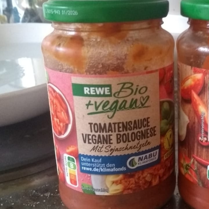 photo of Rewe Bio Pastasauce vegane Bolognese shared by @sun4smile on  06 May 2024 - review