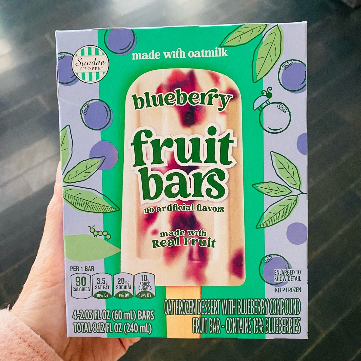 Blueberry Fruit Bars from Sundae Shoppe - Vegan Product Reviews ...
