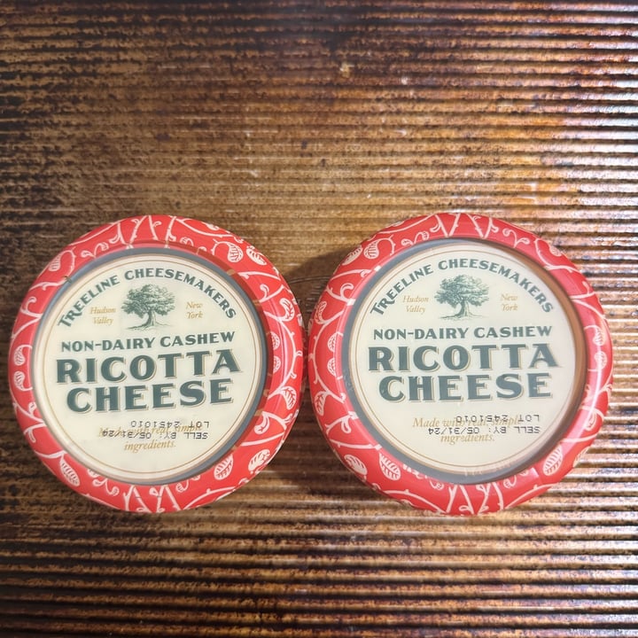 photo of Treeline Cheese Non-Dairy Cashew Ricotta shared by @clarec36 on  26 Apr 2024 - review