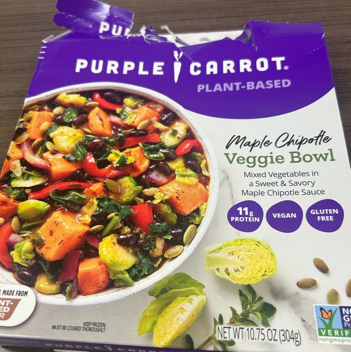 photo of Purple Carrot Maple Chipotle Veggie Bowl shared by @moustachedvegan on  04 Sep 2023 - review