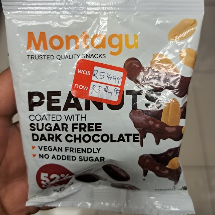 photo of Montagu Peanuts Coated With Sugar Free Dark Chocolate shared by @udeshs on  30 Apr 2024 - review