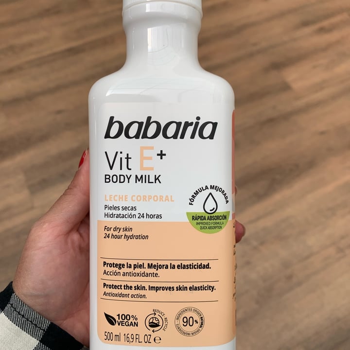 photo of Babaria Bio  Body milk vitamina E shared by @elyqs on  11 Nov 2023 - review