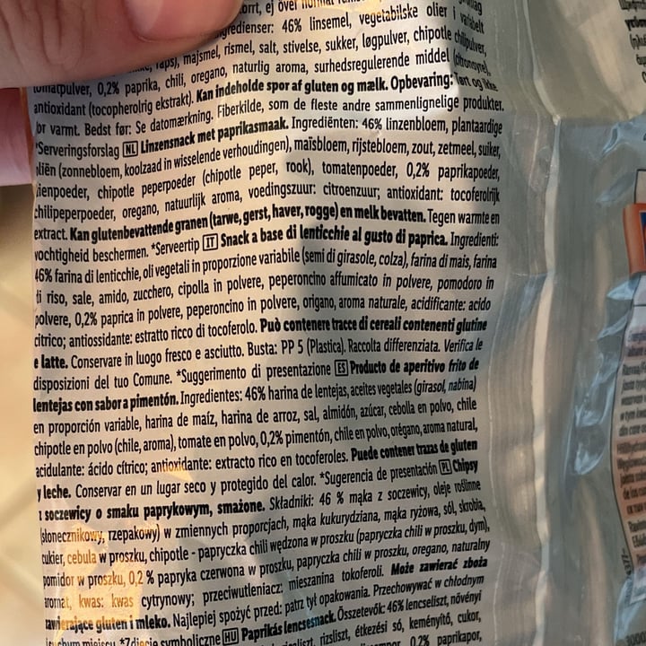 photo of Snack Day Lentil Chips shared by @greenavocado on  02 Jul 2025 - review
