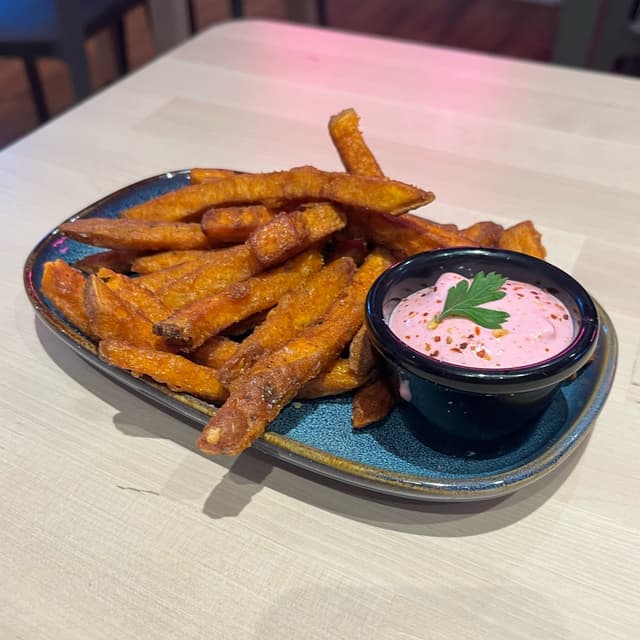 Photo of the dish “Fried Sweet Potatoes”