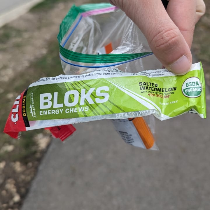 photo of Clif Bar Bloks shared by @kristig on  27 Mar 2024 - review