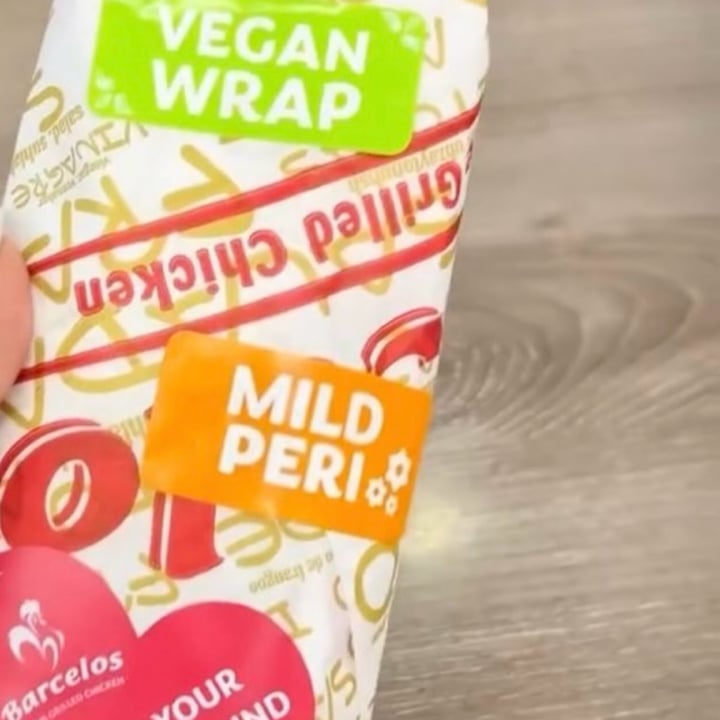 photo of Barcelos vegan wrap shared by @globalvegan on  16 Feb 2025 - review