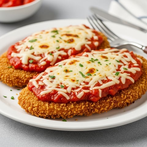 Easy Homemade Vegan "Chicken" Parmigiana: A Cheesy Family Favorite! Easy Homemade Vegan "Chicken" Parmigiana: A Cheesy Family Favorite!