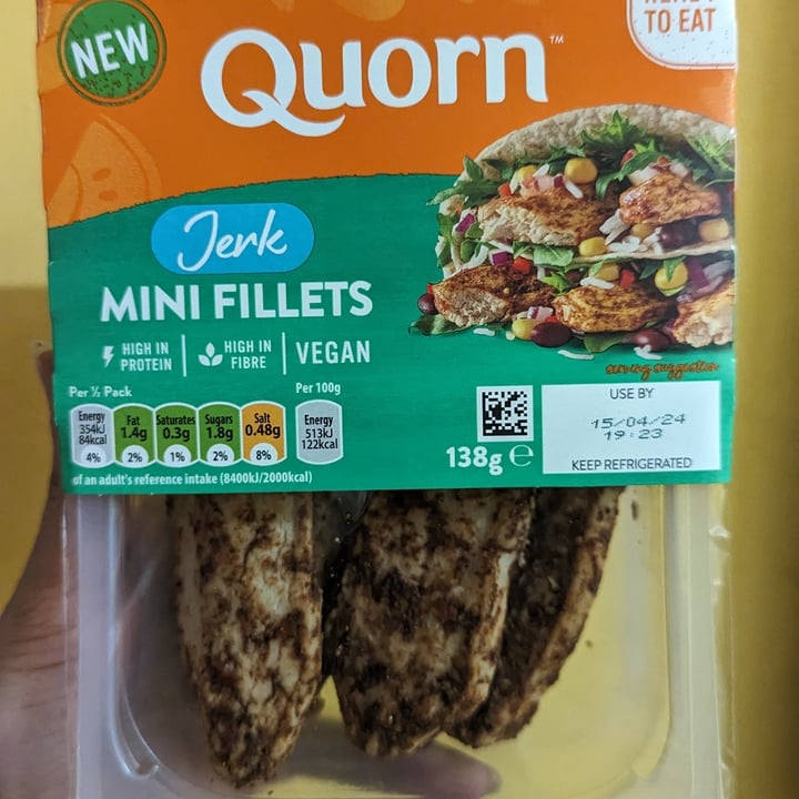 photo of Quorn Jerk Mini Fillets shared by @filter-kaapi on  13 Mar 2024 - review