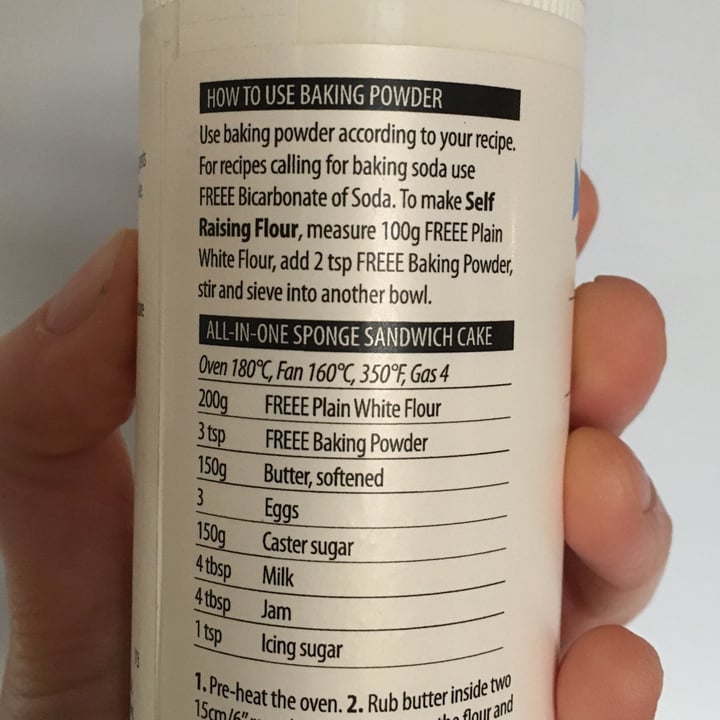 photo of Freee Baking Powder shared by @salsedine on  06 Apr 2025 - review