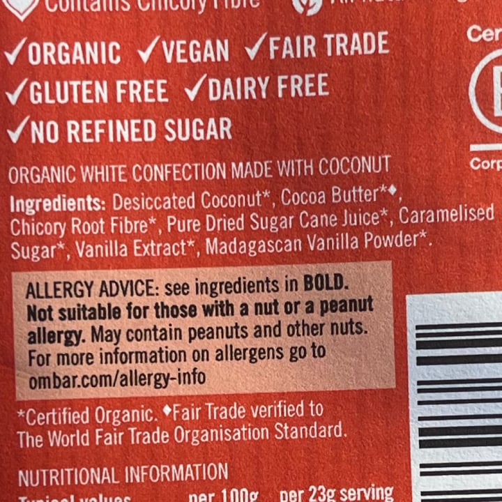 photo of Ombar Blonde - Caramelised White Chocolate Bar shared by @ameriamber on  06 Oct 2025 - review