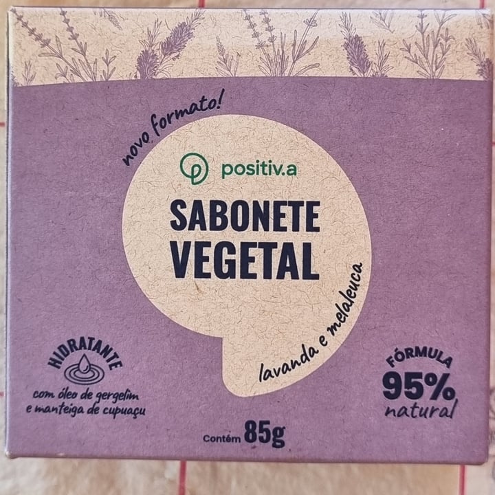 photo of Positiv.a Sabonete vegetal Lavanda e Melaleuca shared by @renatalemos on  14 Apr 2025 - review