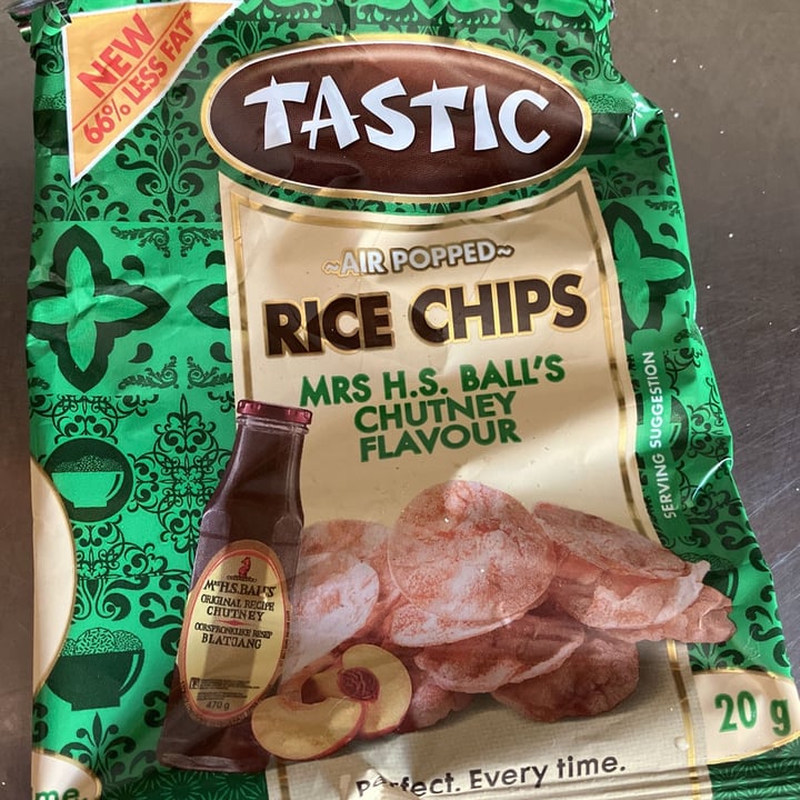 photo of Tastic air popped rice chips shared by @greenpiglet on  08 Dec 2023 - review