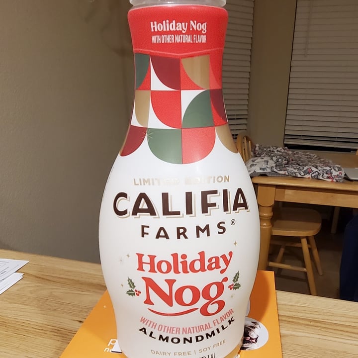 photo of Califia Farms Holiday Nog shared by @slickabrina on  07 Jan 2024 - review