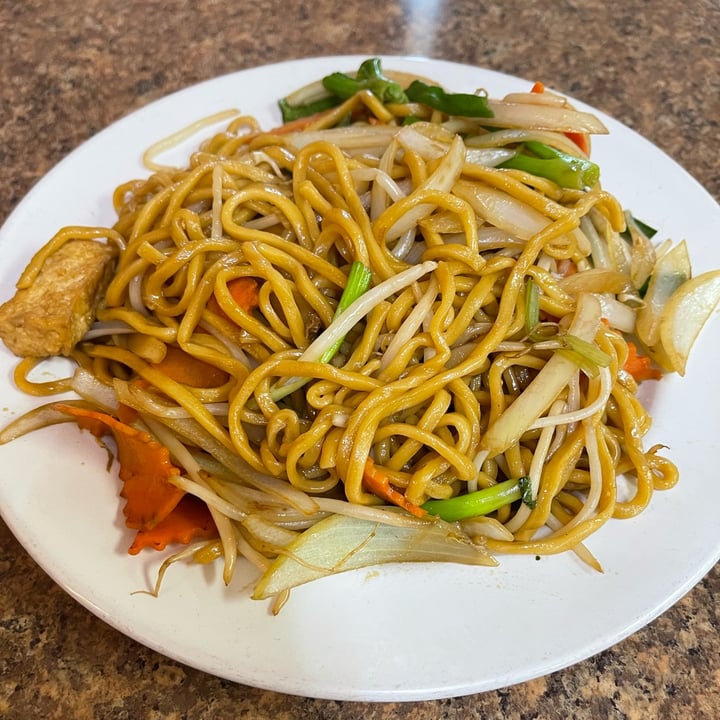 photo of Pho Vegan Asian Cuisine Chow Mein With Tofu And “chicken” shared by @ellefire on  27 May 2024 - review
