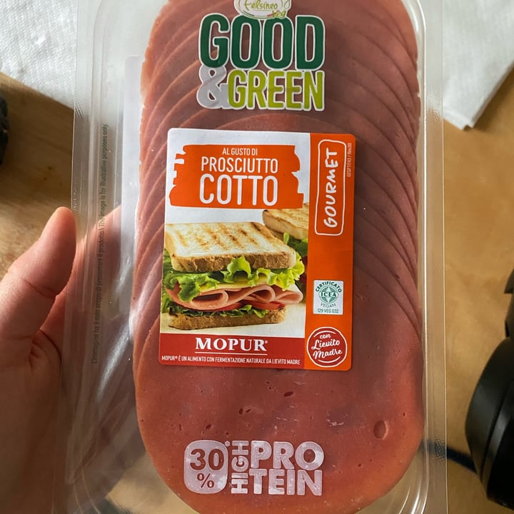 photo of Good & Green Affettato al gusto di prosciutto cotto shared by @veroberardi on  11 Oct 2023 - review