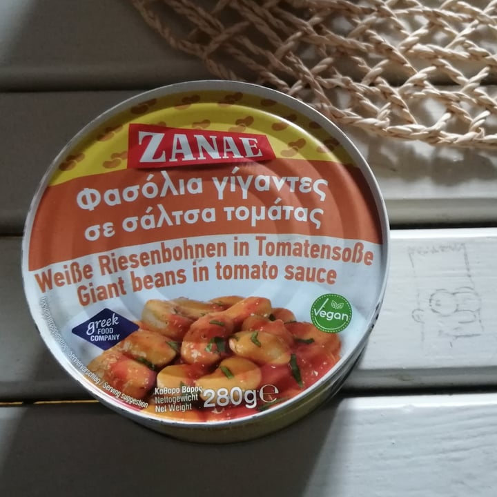 photo of Zanae Giant Beans In Tomato Sauce shared by @natasarckr on  07 Apr 2024 - review