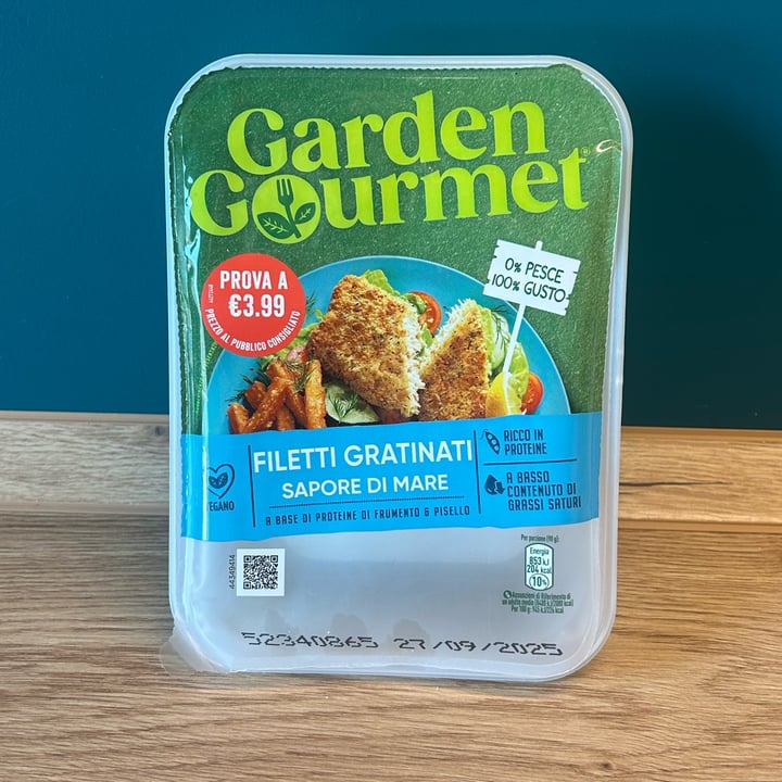 photo of Garden Gourmet i filetti gratinati sapore di mare shared by @annaberger on  07 Sep 2025 - review