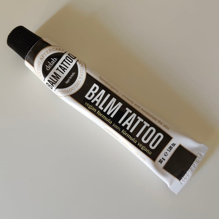 photo of Delab Balm tatoo vegan formula shared by @javisanx on  14 Sep 2025 - review