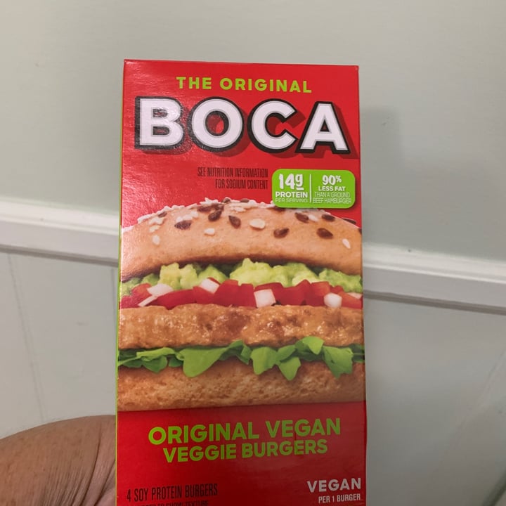 photo of BOCA The Original shared by @onehungryvegan on  19 Sep 2023 - review