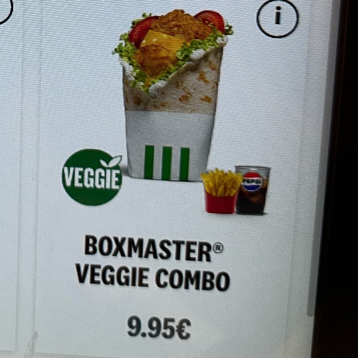 photo of KFC Paris Strasbourg Saint Denis BoxMaster Veggie shared by @supersarita85 on  05 Sep 2025 - review