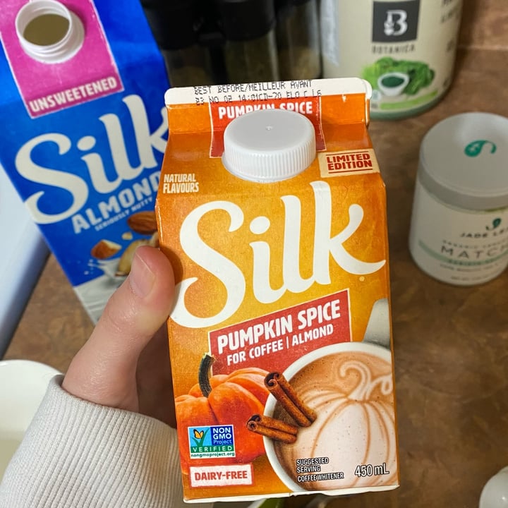 photo of Silk pumpkin spice almond for coffee shared by @anniekimderoy on  29 Aug 2023 - review