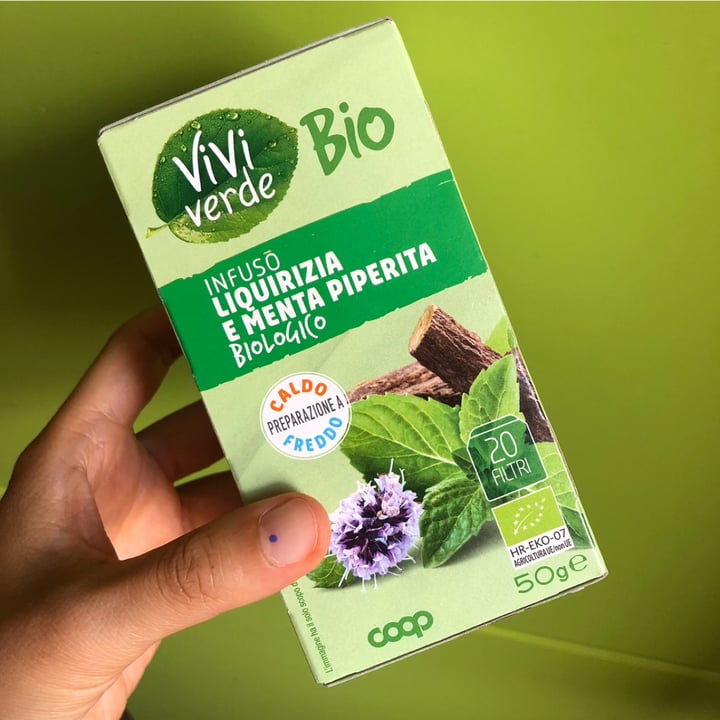 photo of Vivi Verde Coop Infuso liquerizia e menta piperita shared by @frappa on  02 Oct 2025 - review