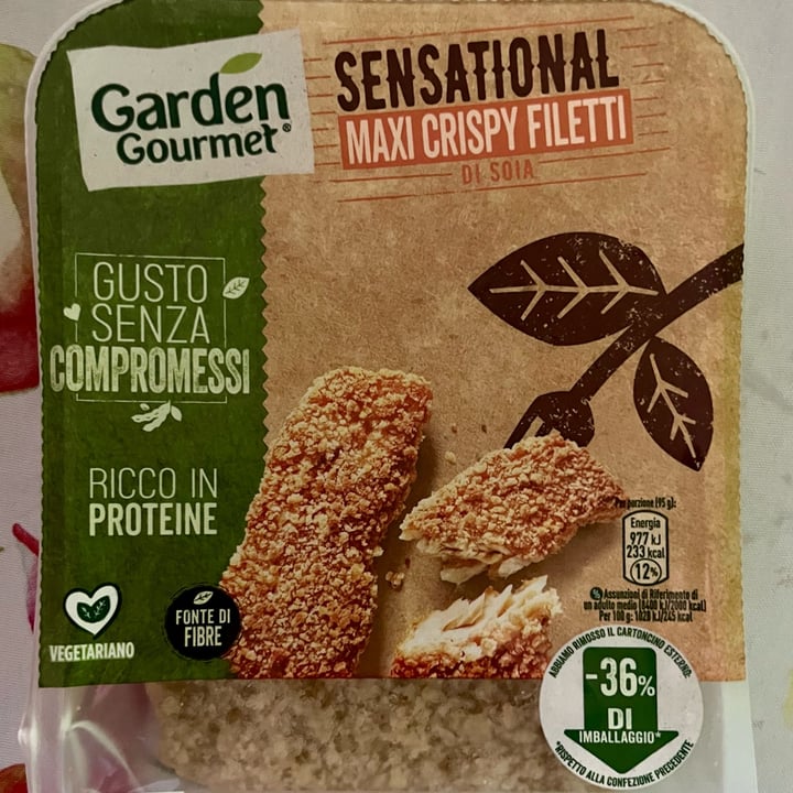 photo of Garden Gourmet sensational maxi crispy filetti soia shared by @aleblackdevil on  03 May 2024 - review