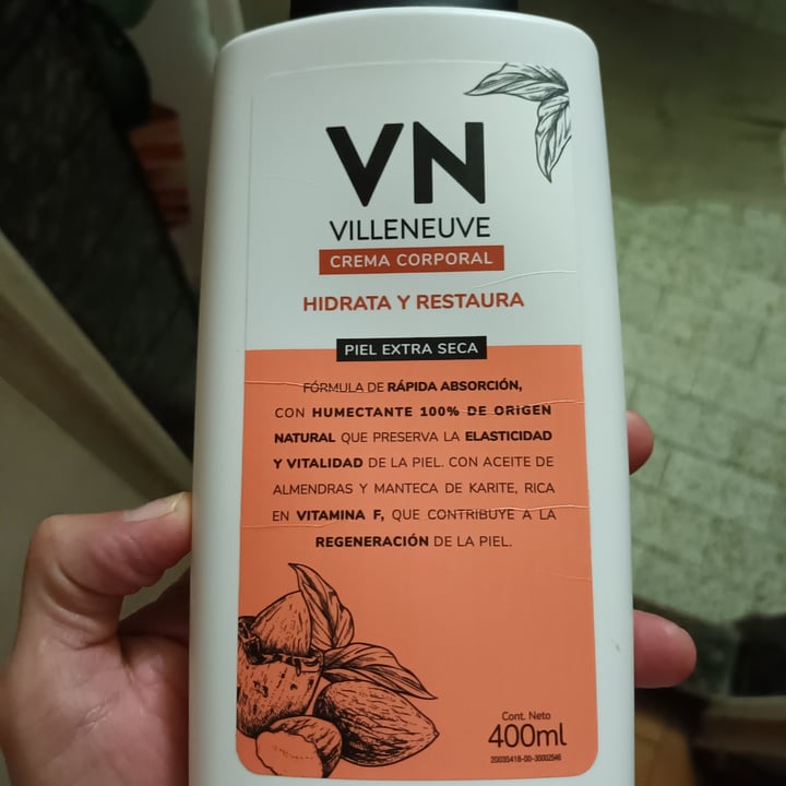photo of Villeneuve crema corporal piel extra sexa shared by @angelesdc1238 on  09 Mar 2024 - review