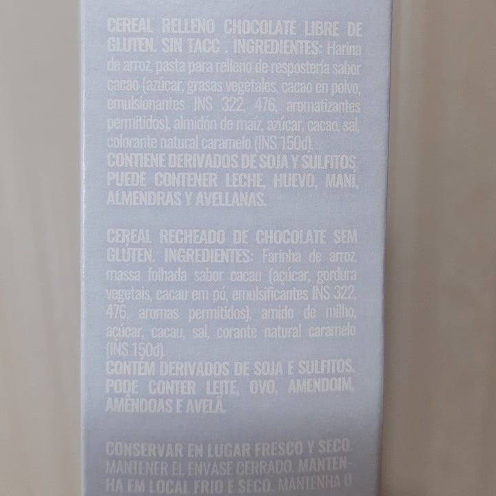 photo of Delicel cereal relleno de chocolate shared by @ktpmor on  04 Jul 2024 - review