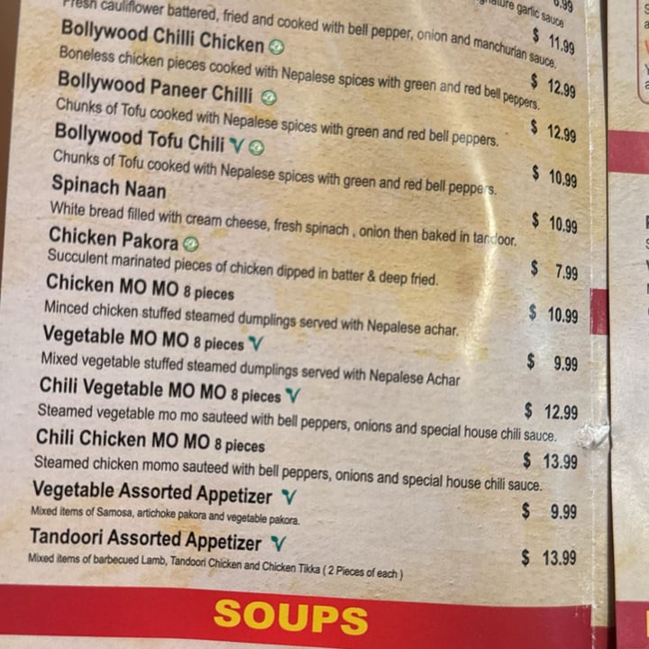 photo of Bollywood Kitchen Vegetable Assorted Appetizer shared by @helke on  13 Apr 2024 - review