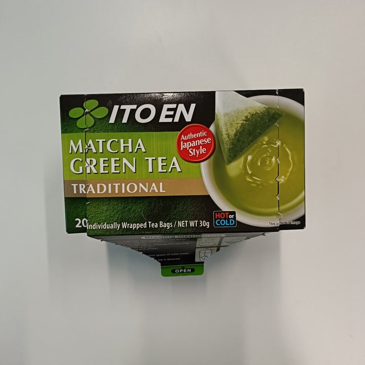 photo of Ito En Matcha Green Tea Traditional shared by @tardisco on  18 Aug 2024 - review