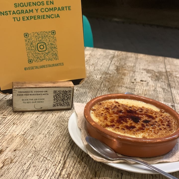 photo of Vegetalia Crema catalana shared by @iamveg on  14 Apr 2024 - review