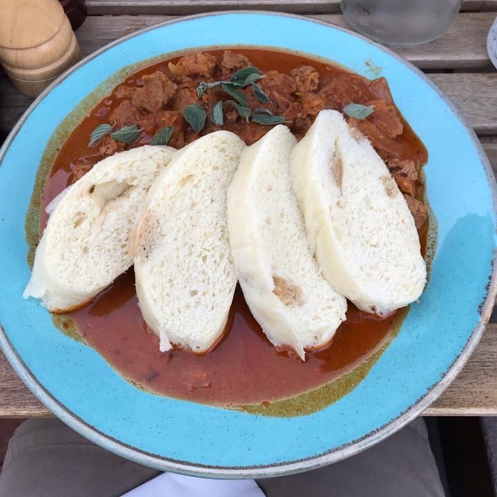 photo of Vegan's Prague goulash with dumplings shared by @scottye on  26 Sep 2023 - review