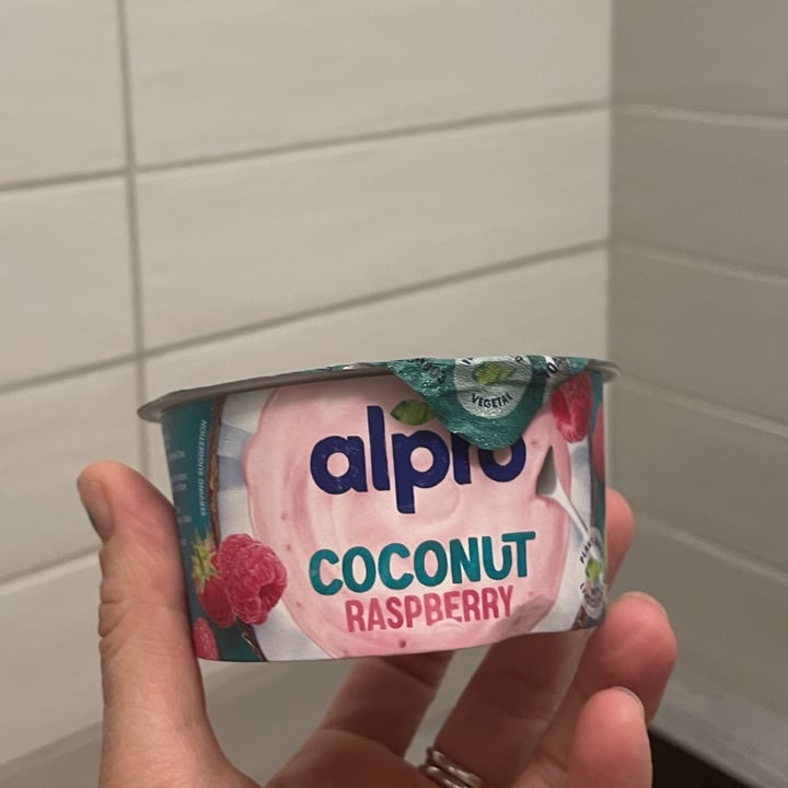 photo of Alpro Absolutely Coconut Raspberry shared by @clelialuisa on  21 May 2024 - review