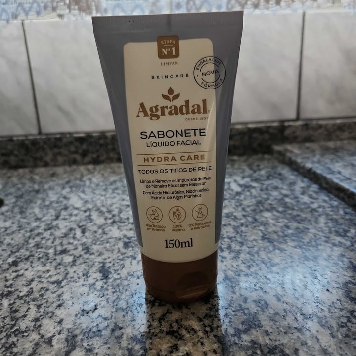 photo of Agradal Sabonete Líquido Facial shared by @cir on  17 Sep 2023 - review