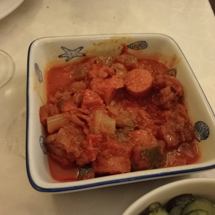 photo of Trattoria Grandinetti Terrina di Fagioli, Lenticchie, Peperoni e Cipolle shared by @freddiemercuzio on  21 Jan 2024 - review