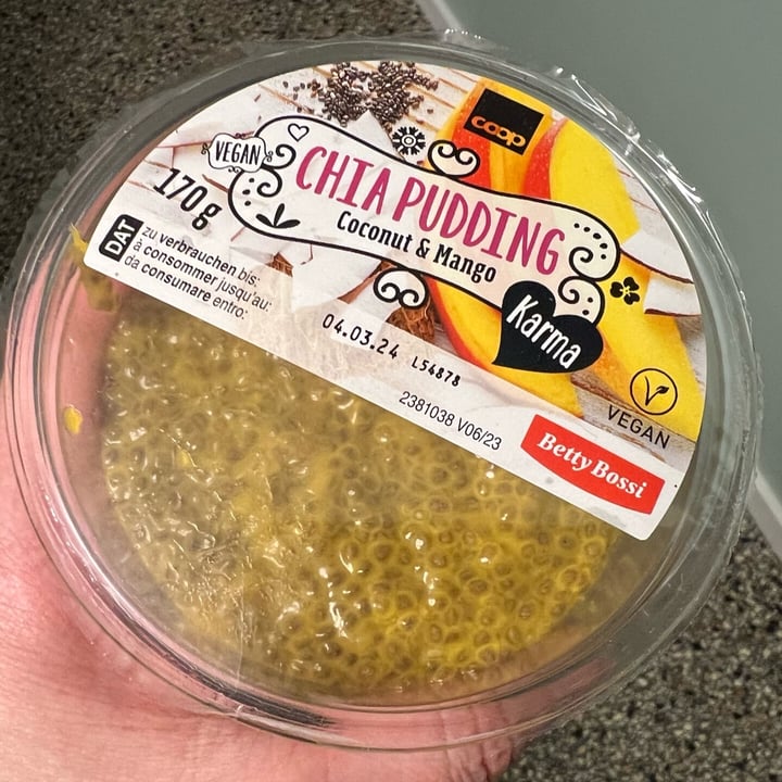 photo of Coop Karma Chia Pudding Coconut & Mango shared by @citronimus on  04 Mar 2024 - review