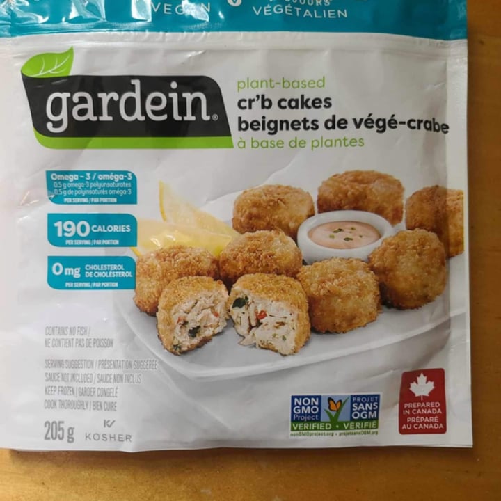 photo of Gardein Cr'b cakes shared by @bessiebean on  19 Sep 2023 - review
